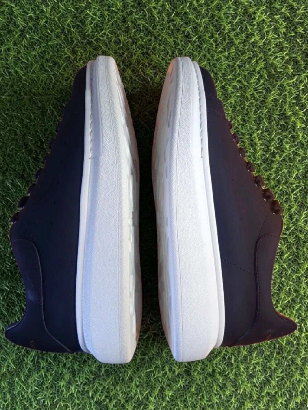 Alexander McQueen Oversized Black White Sole Size 11 No Box